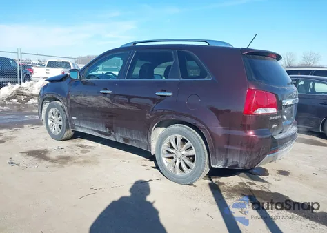 2012 Kia Sorento Sx V6 z USA, uszkodzony, nr VIN 5XYKWDA2XCG209582